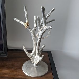 Silver Jewelry Holder